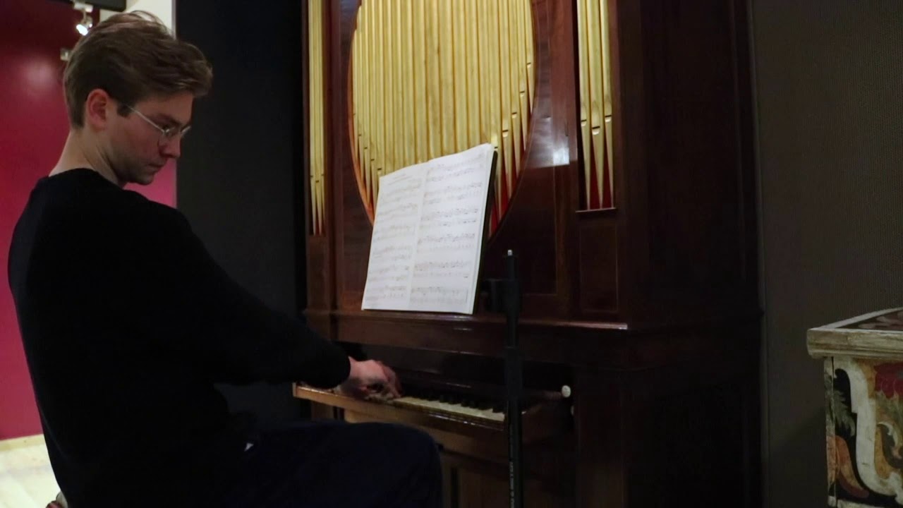 Hear It Live! Callum Anderson ‘Voluntary in A minor’ by Maurice Greene
