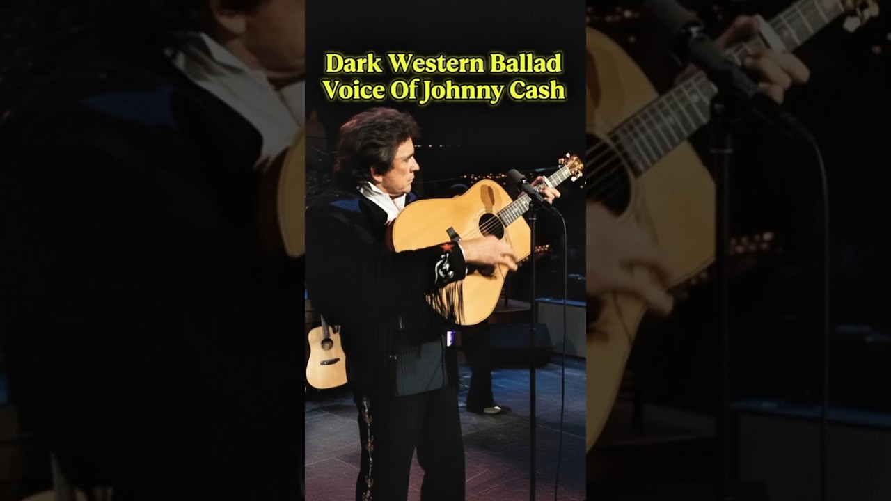 Dark Western Legend | Johnny Cash - Ghost Riders In The Sky #music #short #shorts