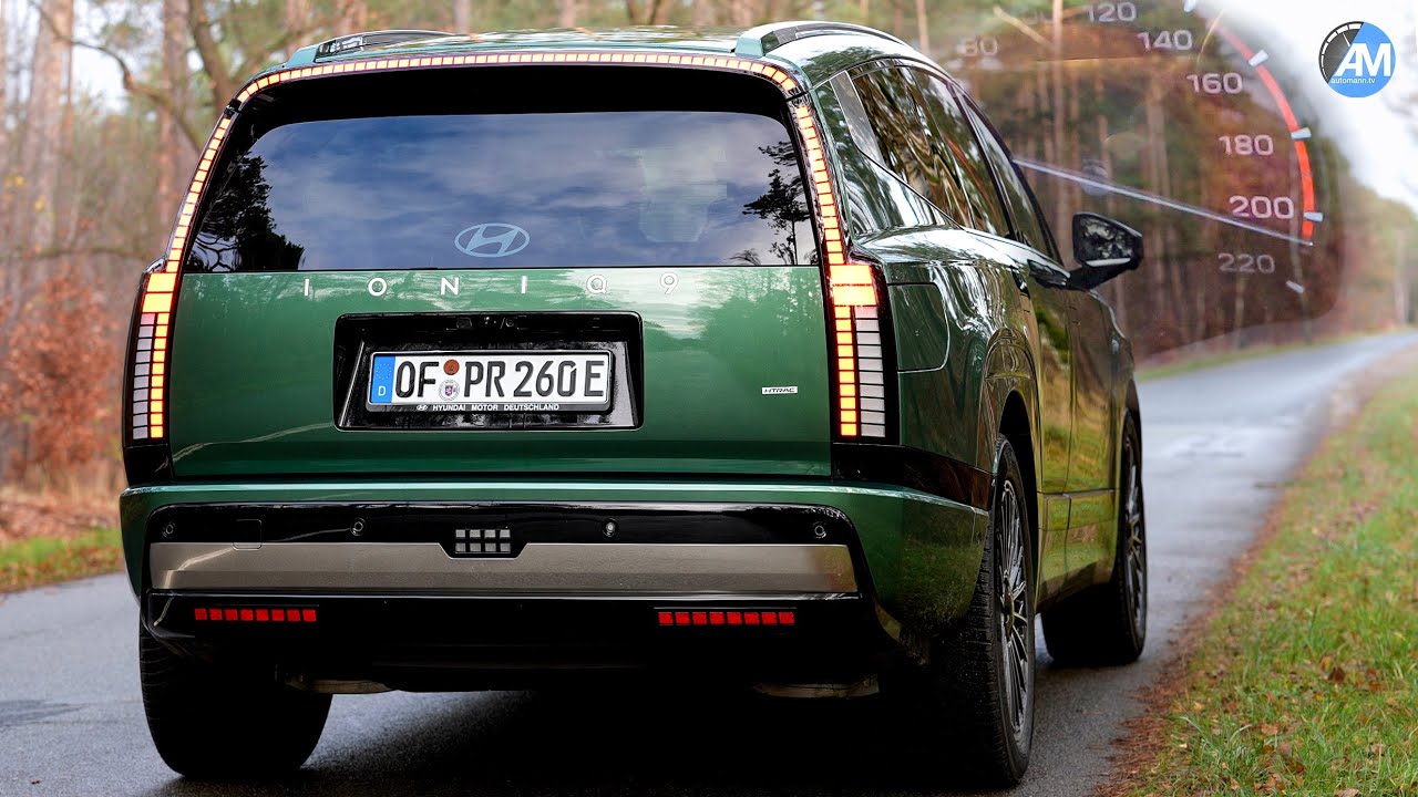 NEW! IONIQ 9 Performance (428hp)🚀| 0-200 km/h acceleration🏁| by Automann in 4K