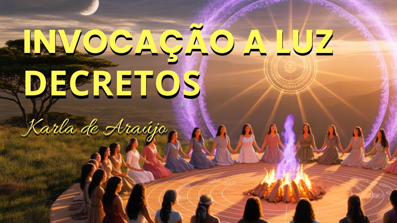 INVOCAÇÃO A LUZ - CHAMA VIOLETA