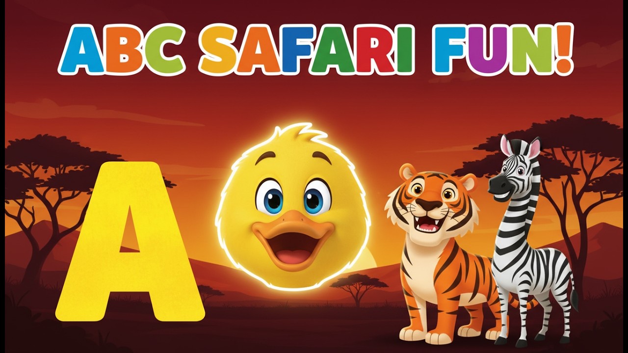 ABCD Song Kindergarten Learning Videos | Super Fun Musical Alphabet Adventure A–Z | Nursery Rhymes