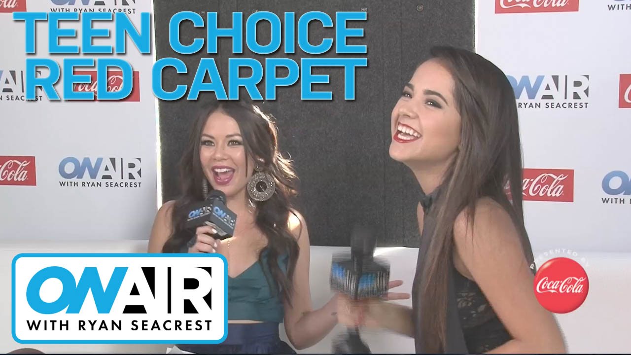 Janel Parrish Talks Karaoke at Teen Choice Awards | On Air with Ryan Seacrest
