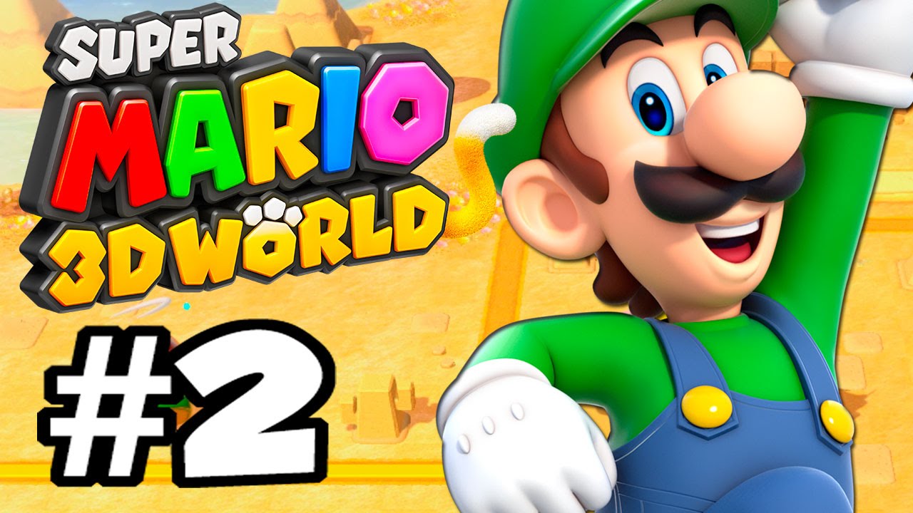 Super Mario 3D World L&auml;pipeluu Osa 2 Toka Maailma (60fps)