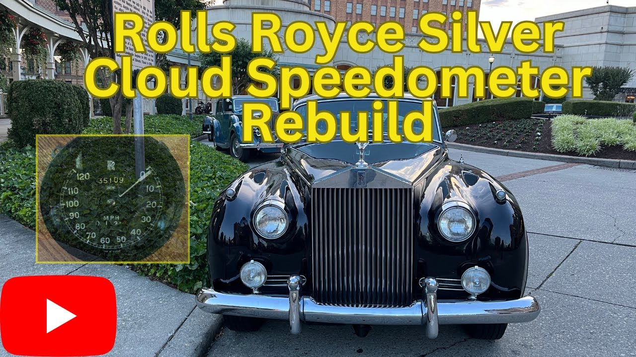 Rolls Royce Silver Cloud Speedometer Repair