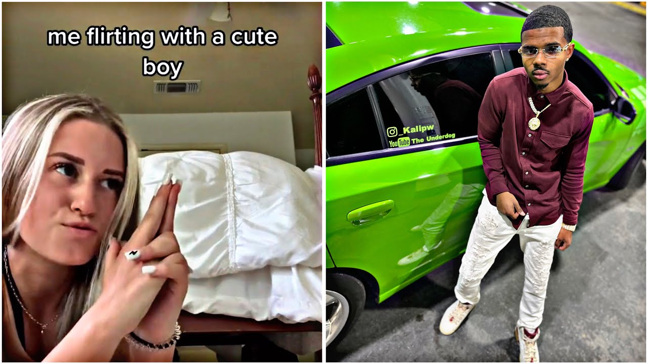 How Women Flirt With Handsome Men!