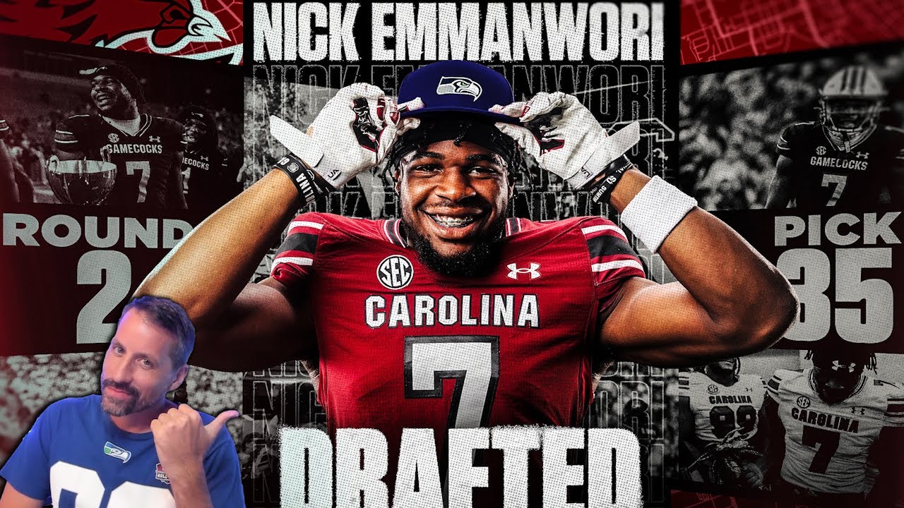 Seahawks Fan Live Reaction to Drafting Safety Nick Emmanwori