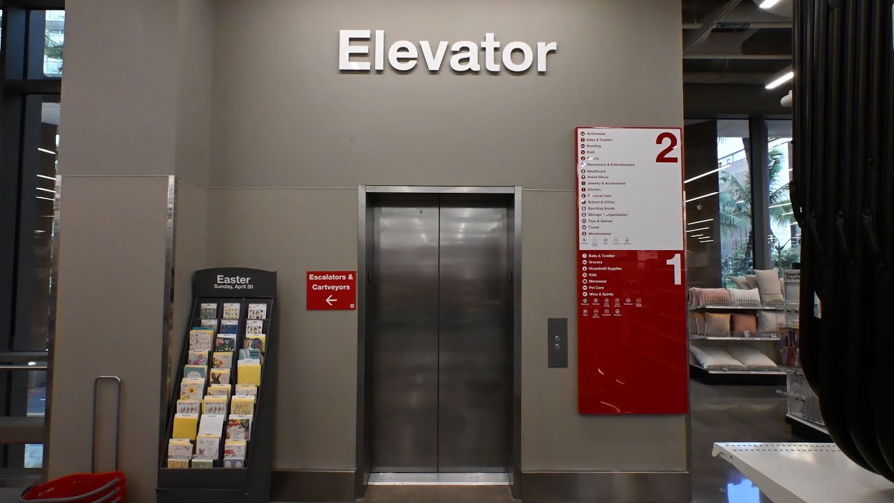 Honolulu, HI: Kone Ecodisc Elevator at Target