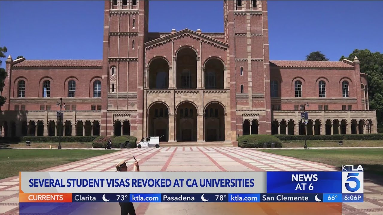 Several student visas revoked at California universities
