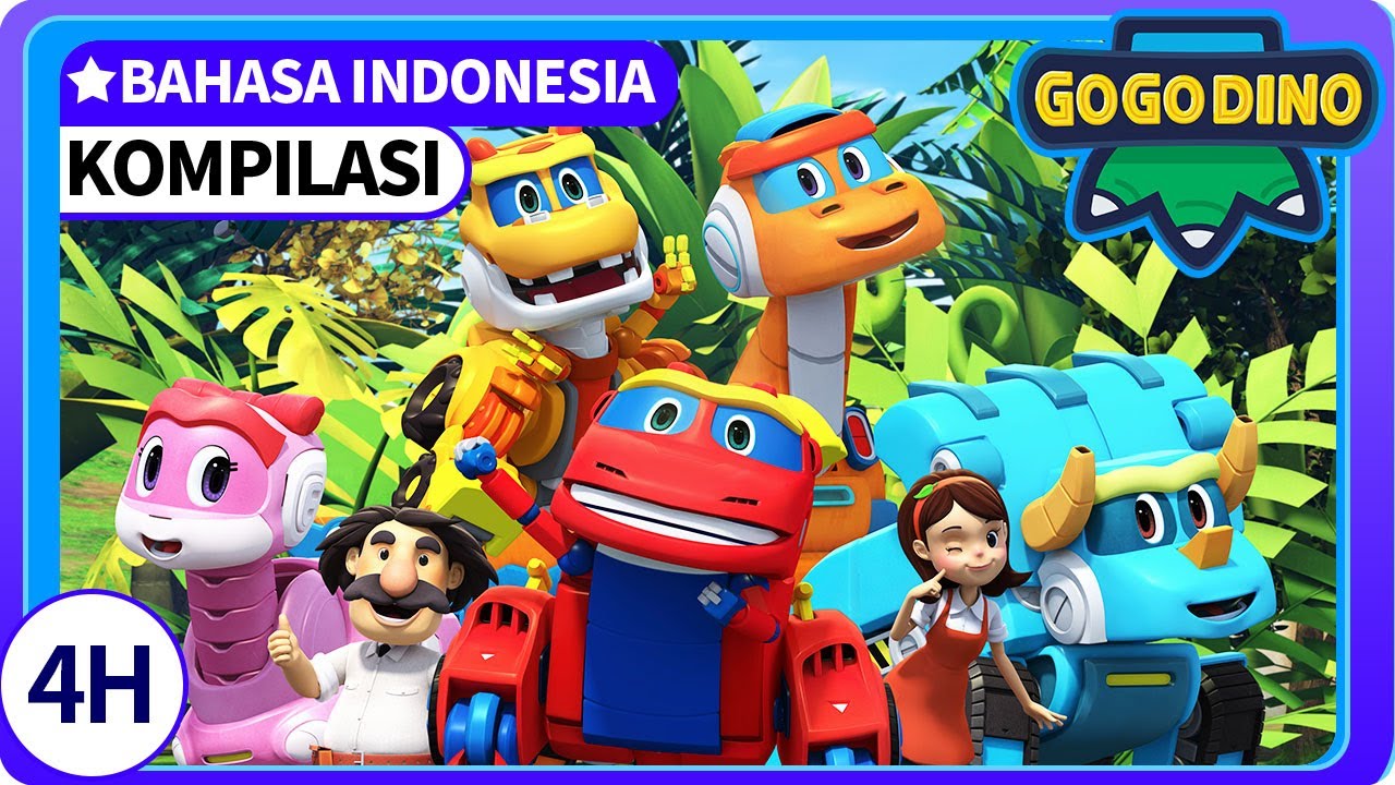 【GOGODINO EXPLORERS II】Episode penuh | EP01-26 Kompilasi | Kartun Anak | Lagu | Indonesia | Musim 4