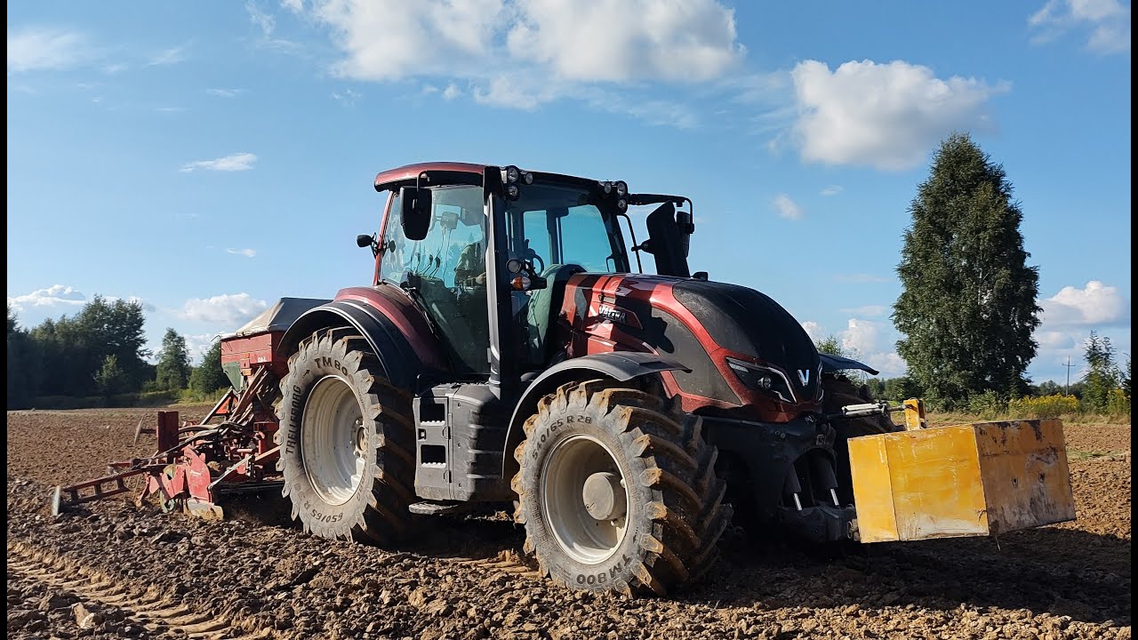 ✓Siew Rzepaku 2021✓  |Finka W AKCJI|    Valtra T144 & Kverneland Accord DA-L   Team Podkarpacie™