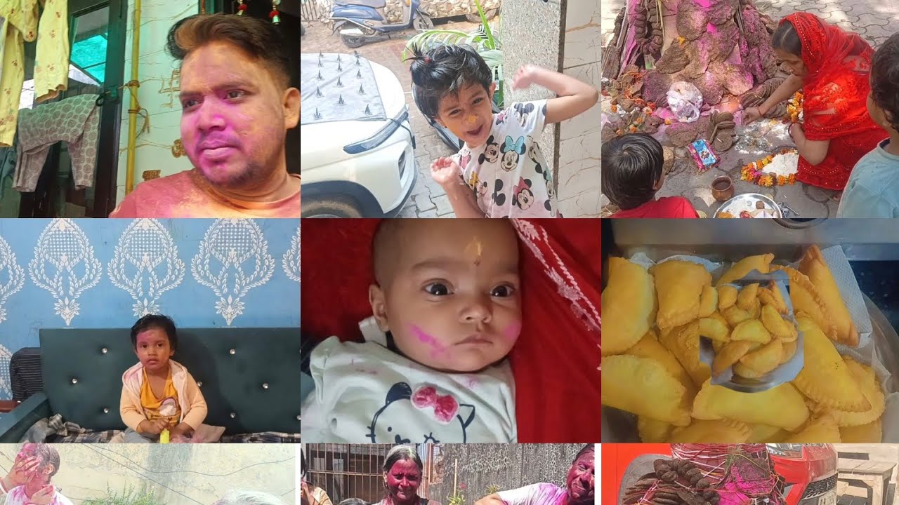 Holi 2026 vlog | Holi ki taiyari Gujiya se Gulal Tak | खुशियों और भाईचारे का संदेश | gujiya recipe