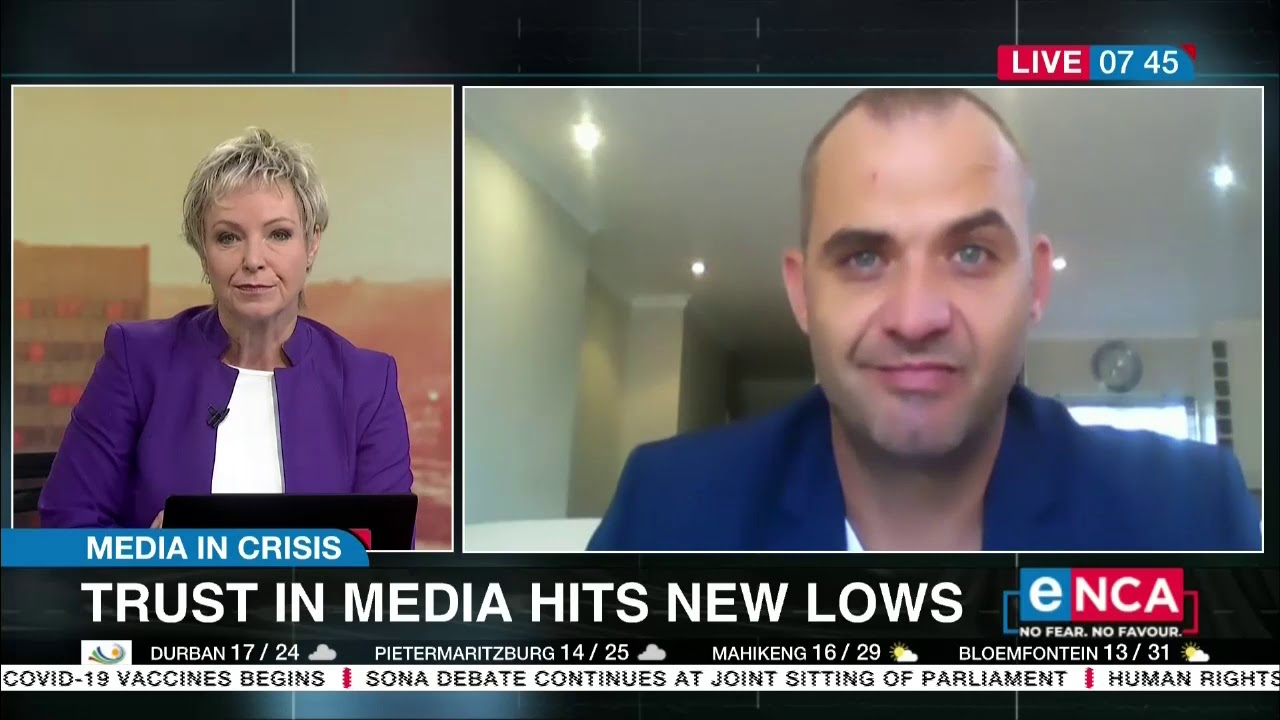 Media in Crisis | Trust in media hits new lows