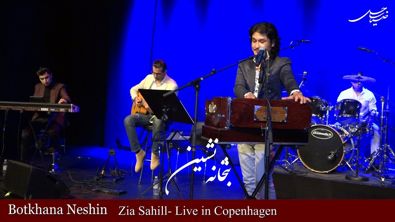 Zia Sahill -Botkhana Neshin ضیا ساحل- بتخانه نشین- اجرای زنده در کنسرت کوپنهاگن