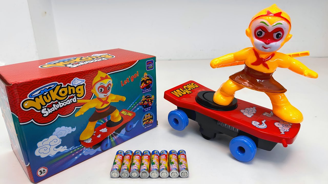 Unboxing Electric Wukong Scooter,City Police Car,Electric Dancing Monkey,Dinosaur Remote Control Car