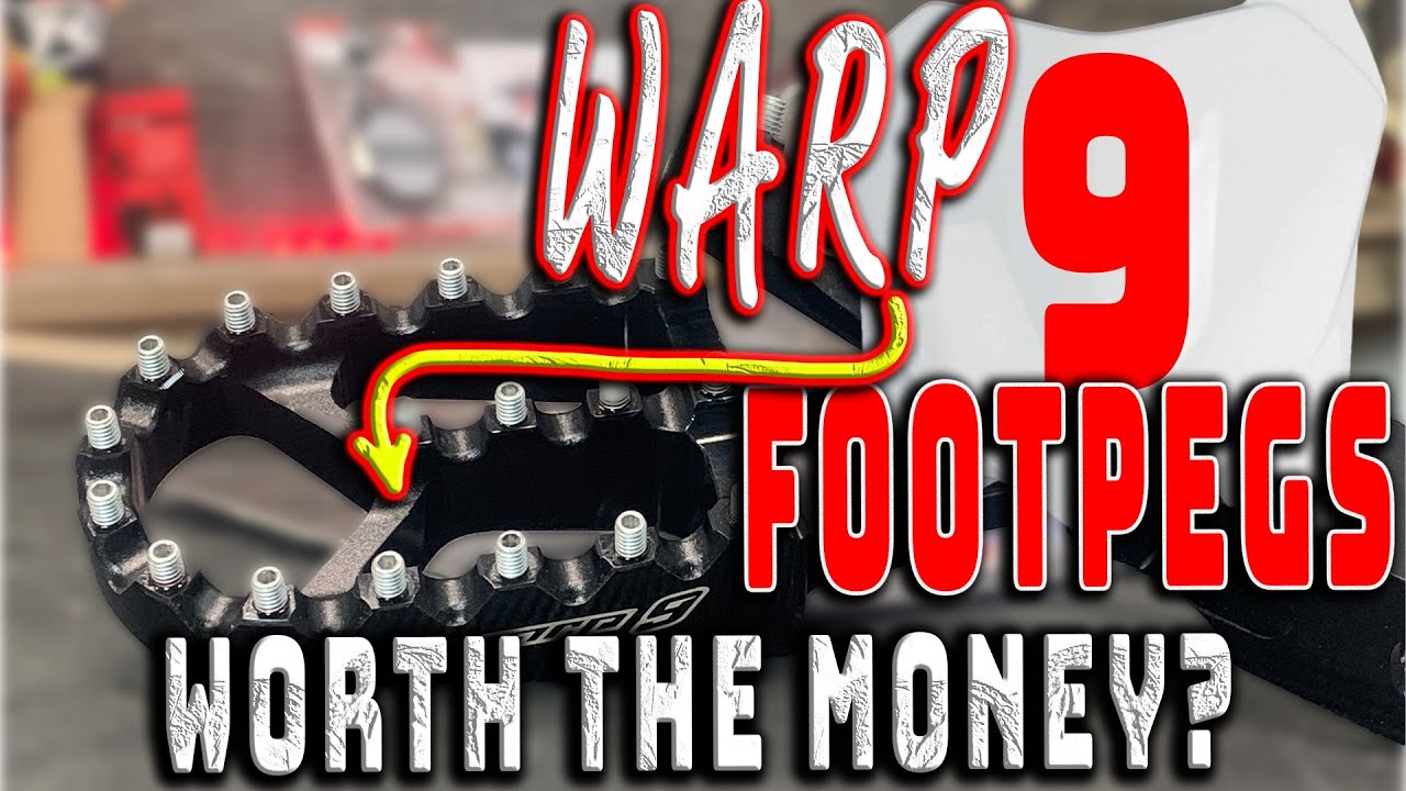 Warp 9 FootPegs - Are the WORTH THE MONEY?