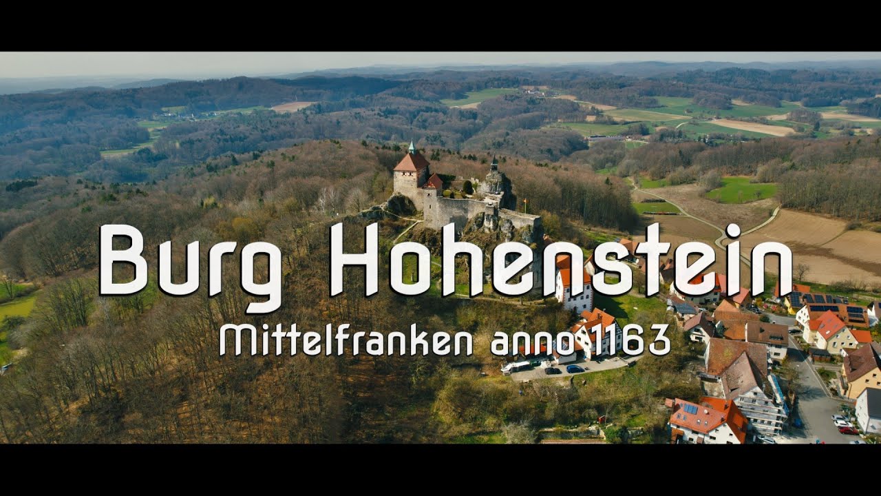 🏰 Burg Hohenstein (Mittelfranken) anno 1163 gefilmt mit der DJI Air 2s  4K🎥🇩🇪