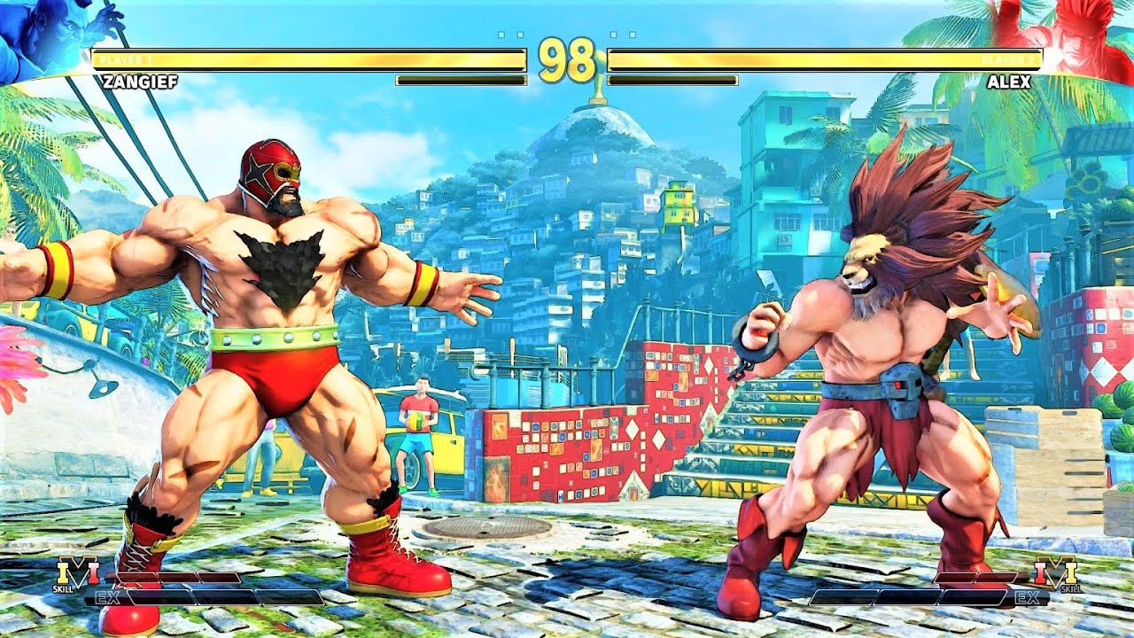 Zangief vs Leo Alex (Hardest AI) - Street Fighter V