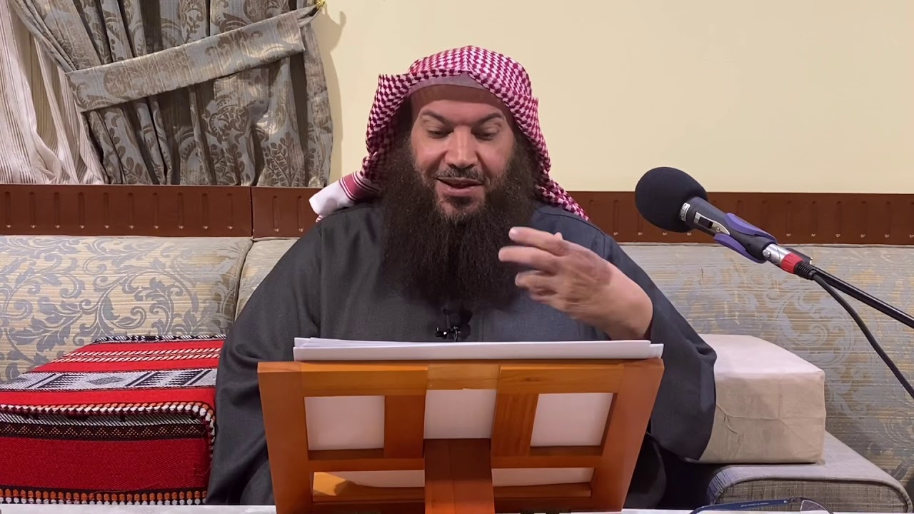 الشيخ سالم الطويل يؤدب 