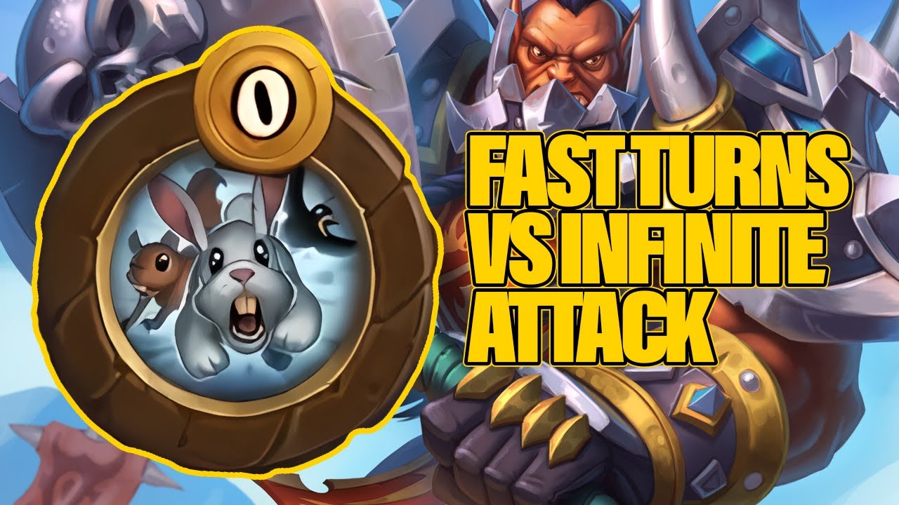 The Fastest Turns Ever Vs Infinite Attack | Dogdog Hearthstone Battlegrounds