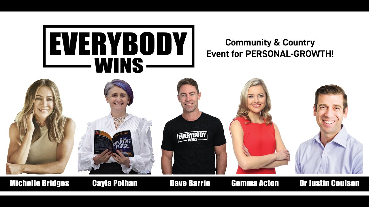 Everybody Wins 2024   Personal Growth for Australia