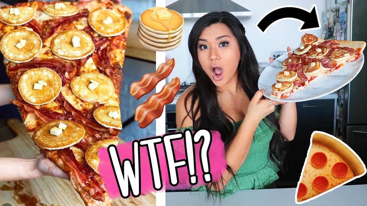 I Tried Making Viral Food - Breakfast Pizza, Eggs Benedict Fries + More