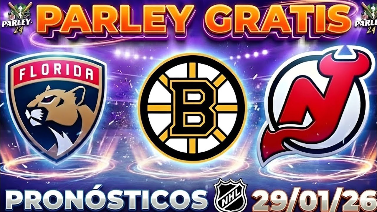 🔥🏒PRONÓSTICOS NHL PARA HOY 29 DE ENERO 🤑LA MEJOR FIJA DEL DIA 