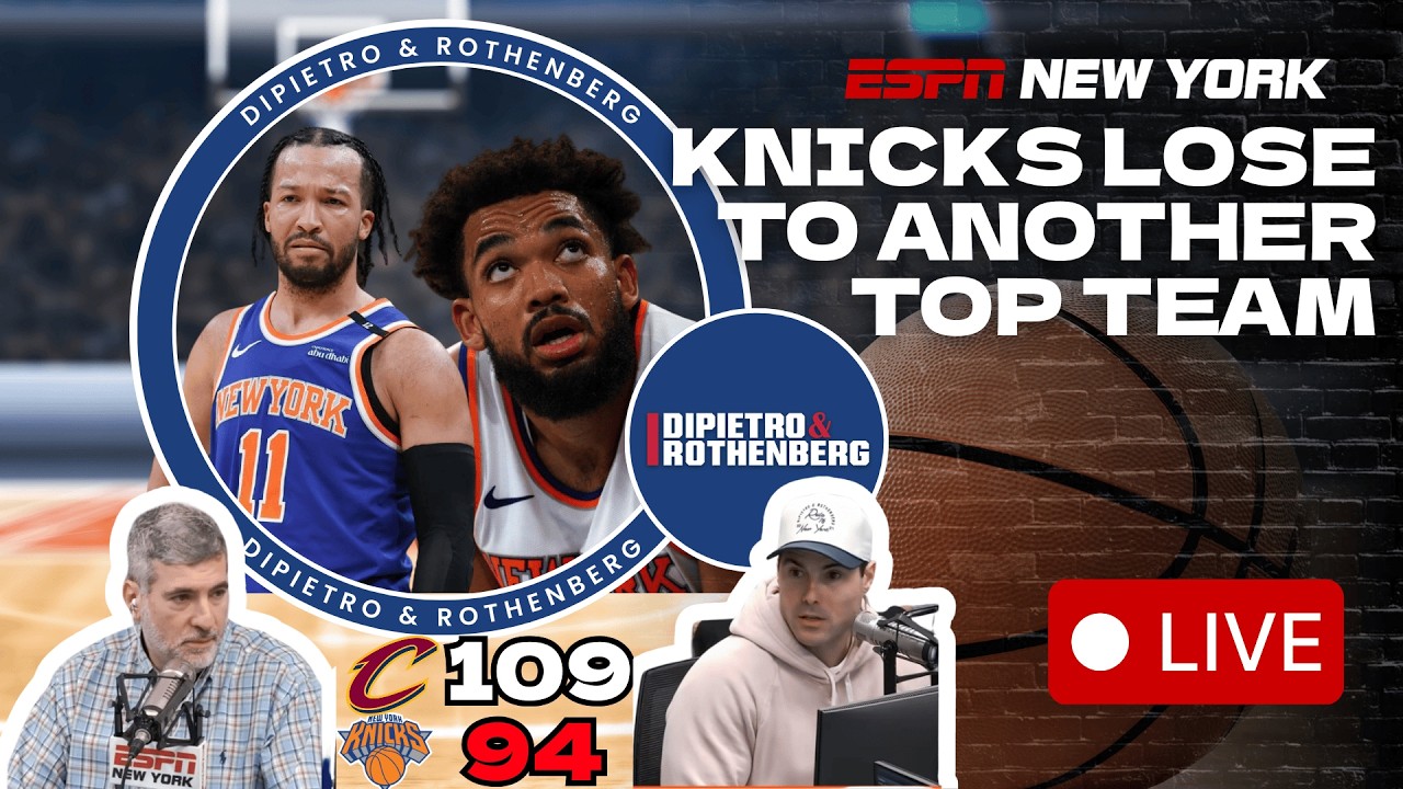 Knicks vs Cavs recap, NFL Offseason news | DiPietro & Rothenberg | 2/25/26