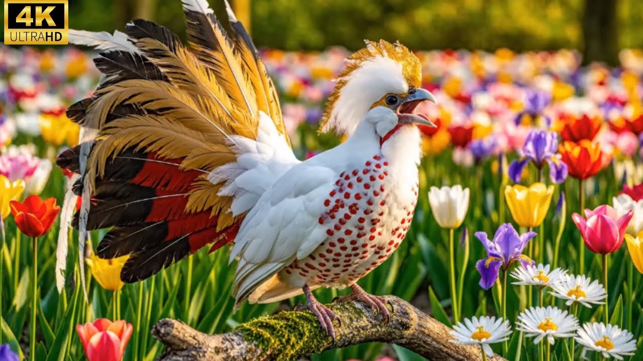 Top 100 Calming Bird Sounds 🌿 Natural Birdsong for Deep Sleep & Relaxation | 4K ASMR