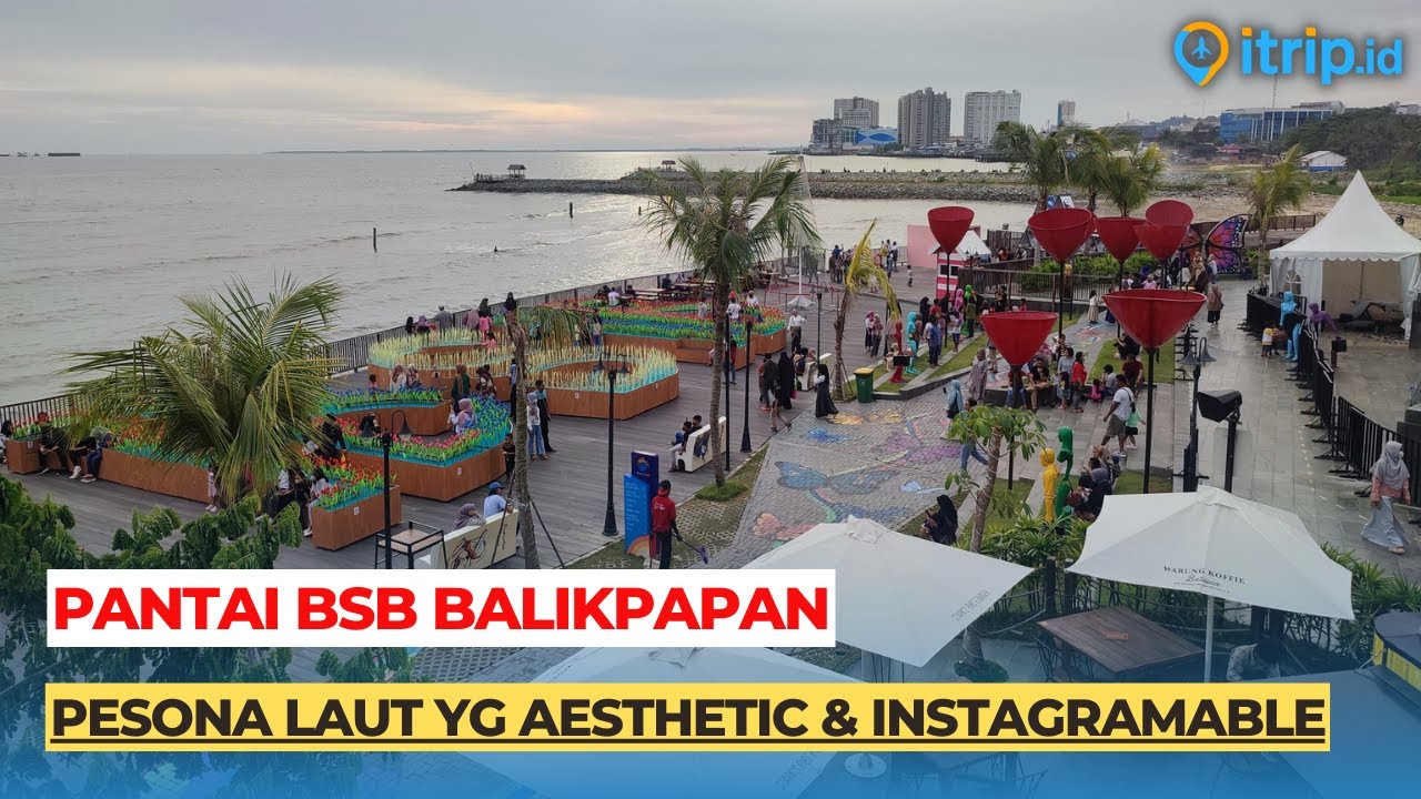 Pantai BSB, Spot Foto Instagramable dengan Panorama Laut Balikpapan