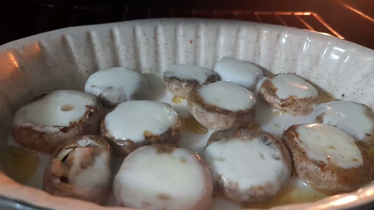 💯🔥🍄‍🟫👩‍🍳 FırındaSıcacık LezzetliPeynirliNefis MantarÇanaklarnasılYapılır?#viralvideoes #mantarçanak