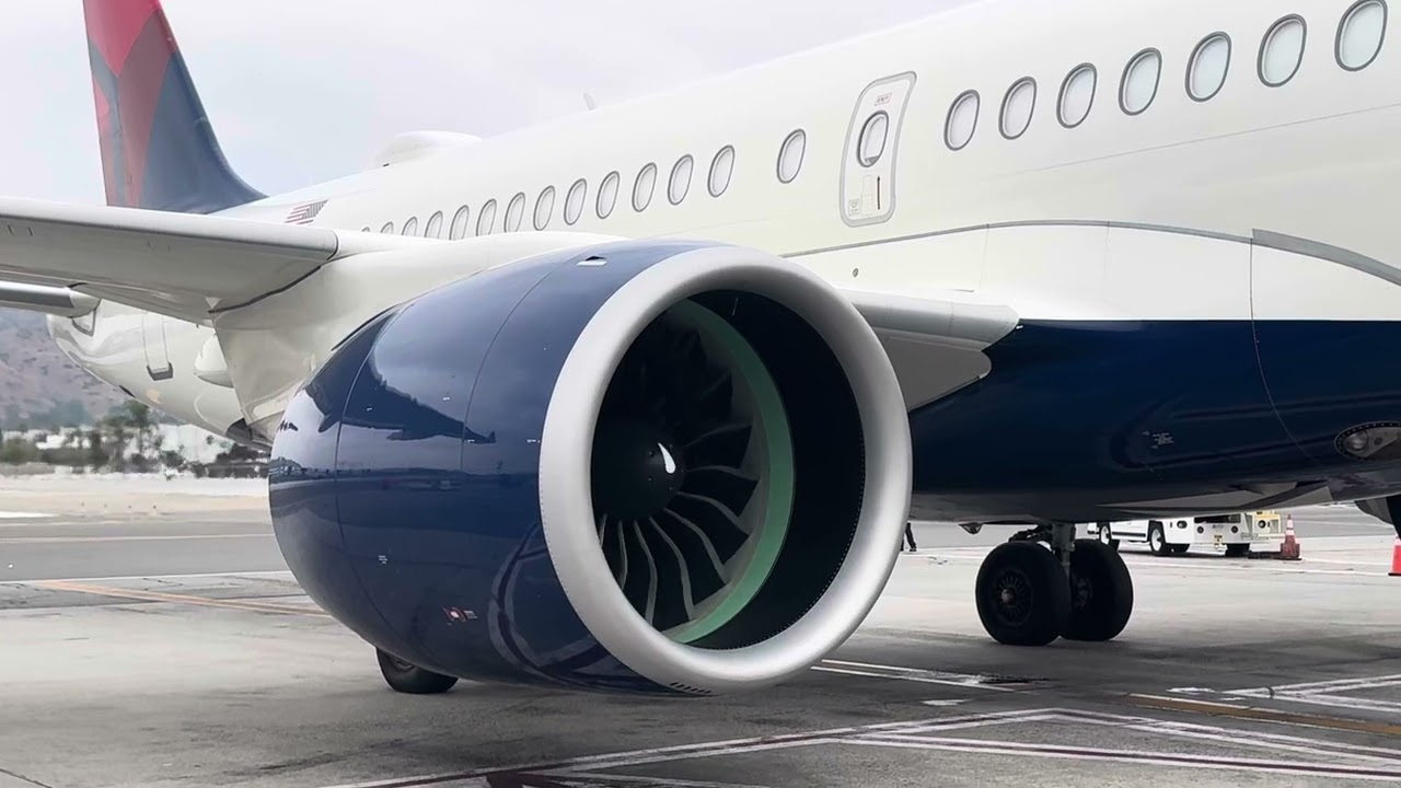 A220-3 engine￼ start up.