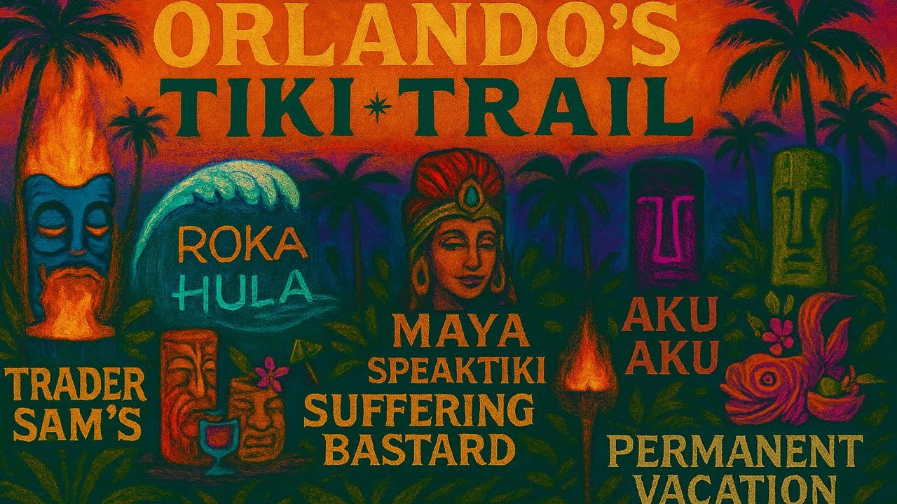 Orlando Tiki Bars - Orlando's Tiki Trail