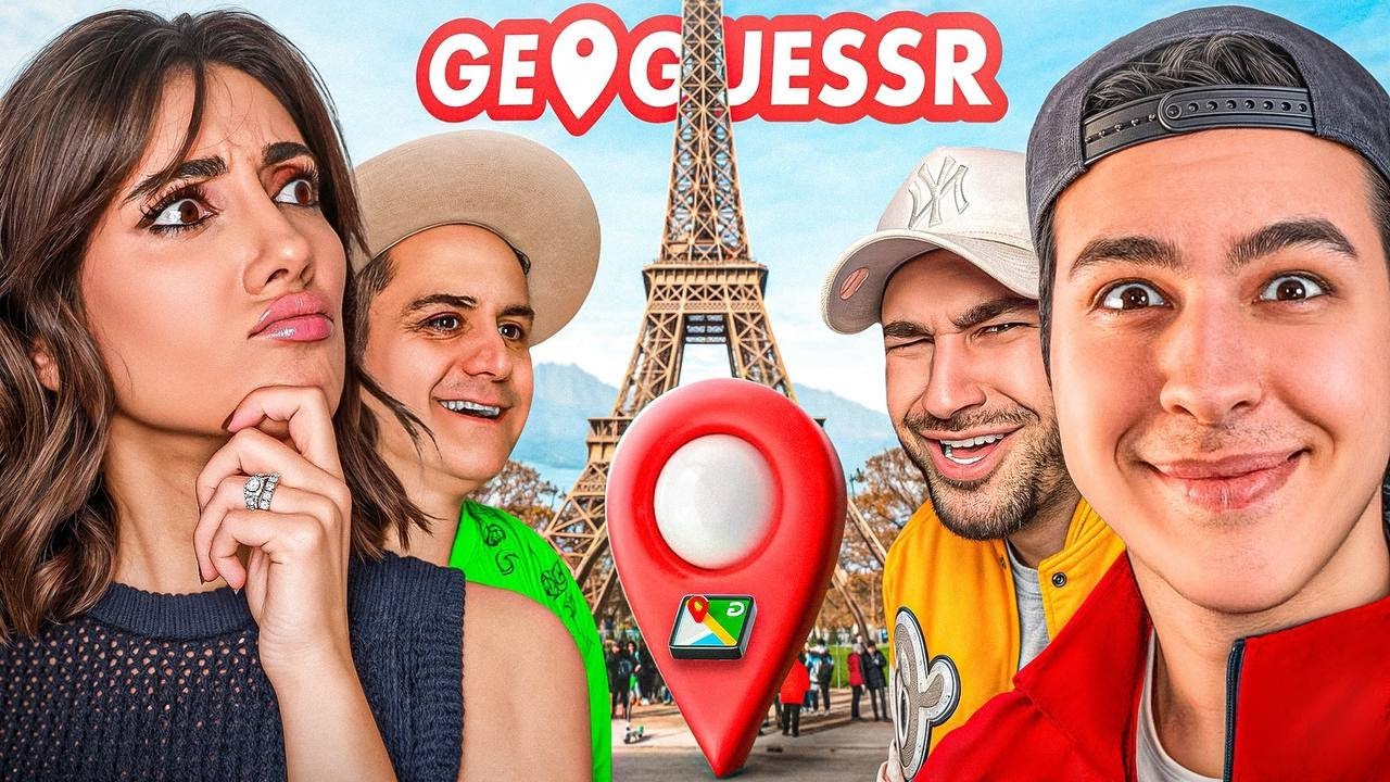 مسابقه قرن با صدف بیوتی و علی و سلطان تقلب عمولیپی! کی میبره؟  😂📍 GeoGuessr