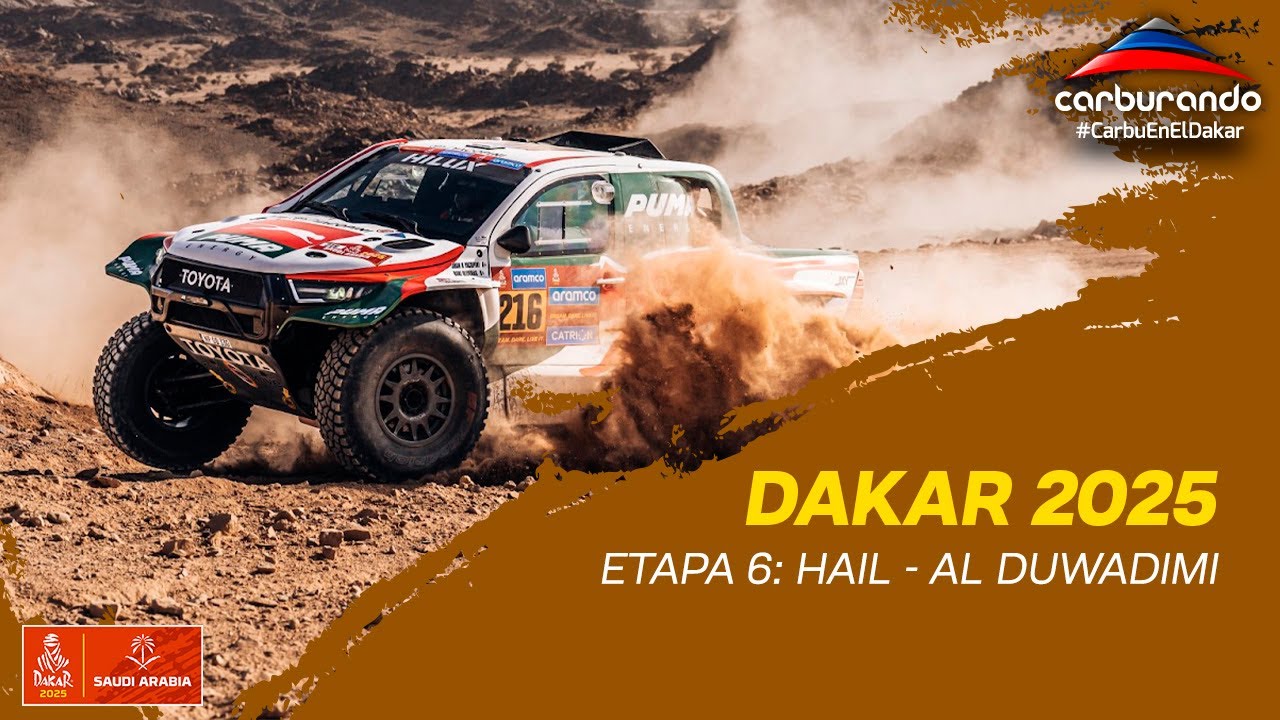 Dakar 2025 | Resumen de la etapa 6: Hail - Al Duwadimi
