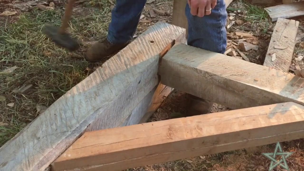 Timber Frame Shed -Part 1