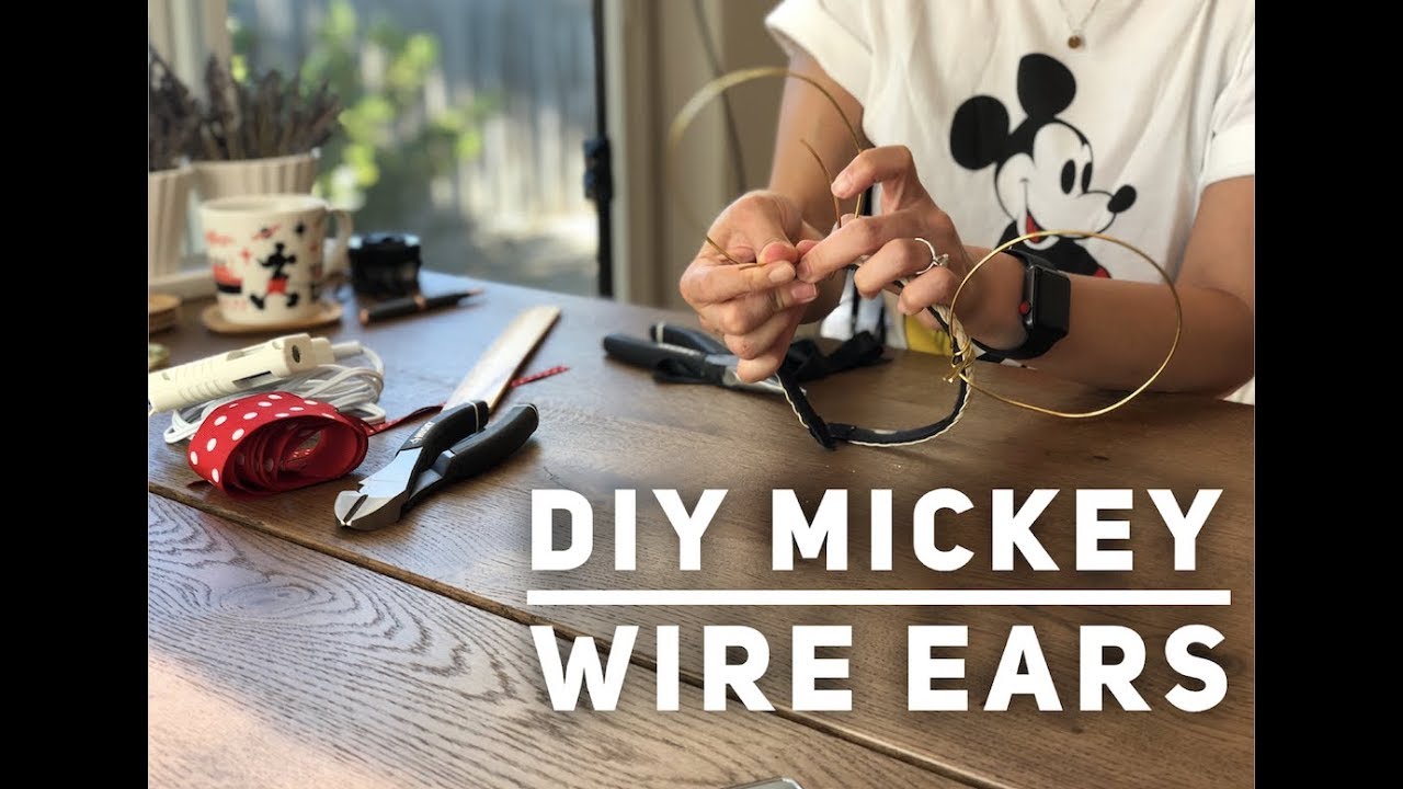 DIY Mickey Wire Ears