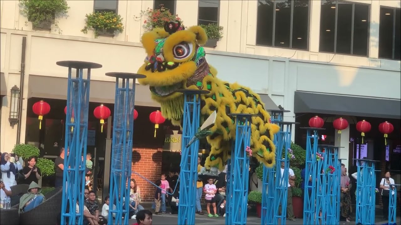 1 February 2026 | 16.00 Barongsai Lion Dance Imlek CNY Summarecon Villaggio Outlets West Java 🇮🇩