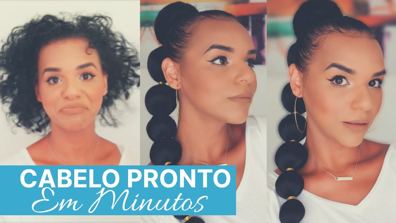 TRANÇA BOLHA APLIQUE - AFRO PUFF BUBBLE PONY - ELEVATE STYLES