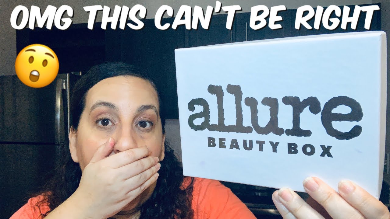 ALLURE BEAUTY BOX DECEMBER 2019 OMGEEEEEE BEST SUBSCRIPTION BOX EVER!!!!