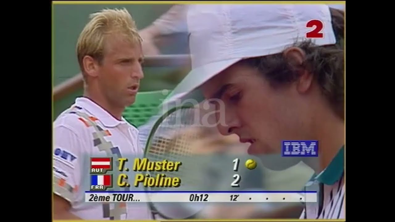 Roland Garros 1993 2R Muster vs Pioline