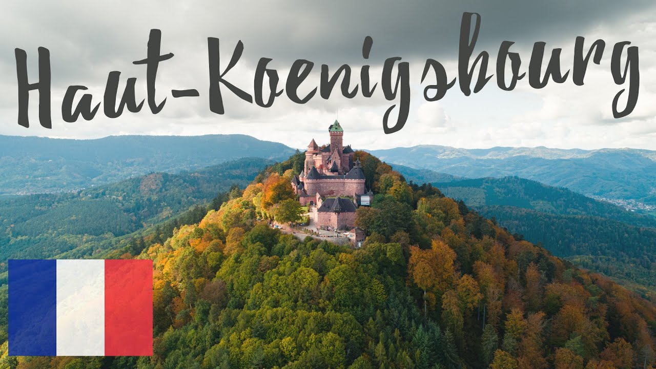 Château du Haut-Kœnigsbourg in FRANCE from above [4K|60fps]