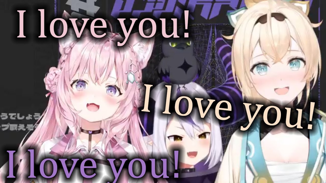 Laplus, Koyori and Iroha I Love You Game Competition