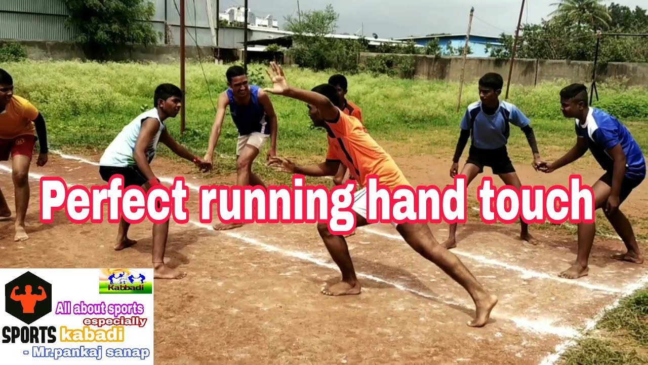 Perfect running  hand touch // position, technique and best demonstration