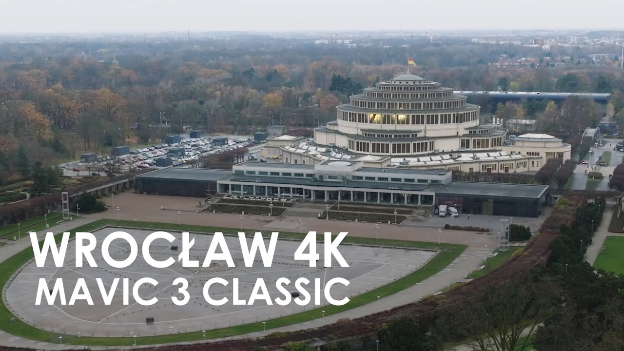 Autumn in Wrocław | 4K Aerial View |  Mavic 3 Classic Drone Footage