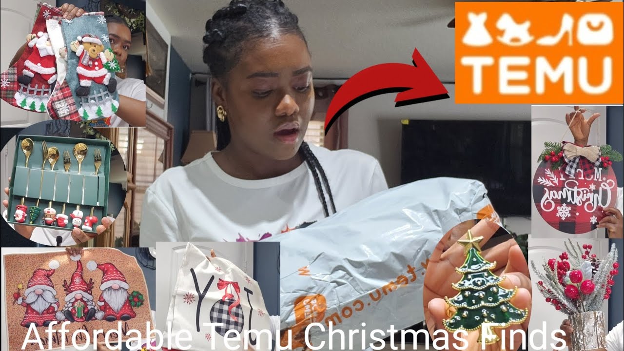 Huge Temu Christmas Haul 2023|(AFFORDABLE)