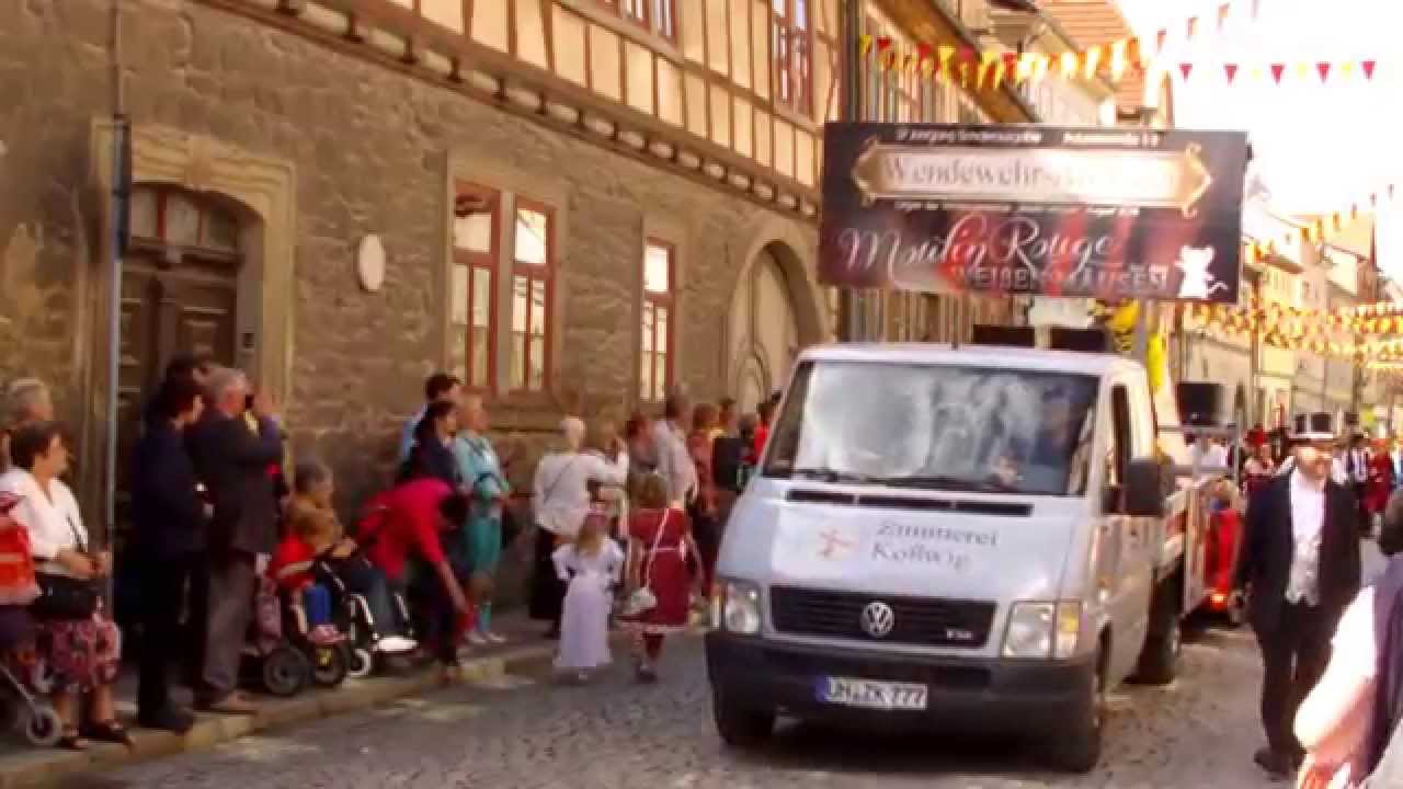 Kirmesumzug 2014 in Mühlhausen Thüringen Teil 1