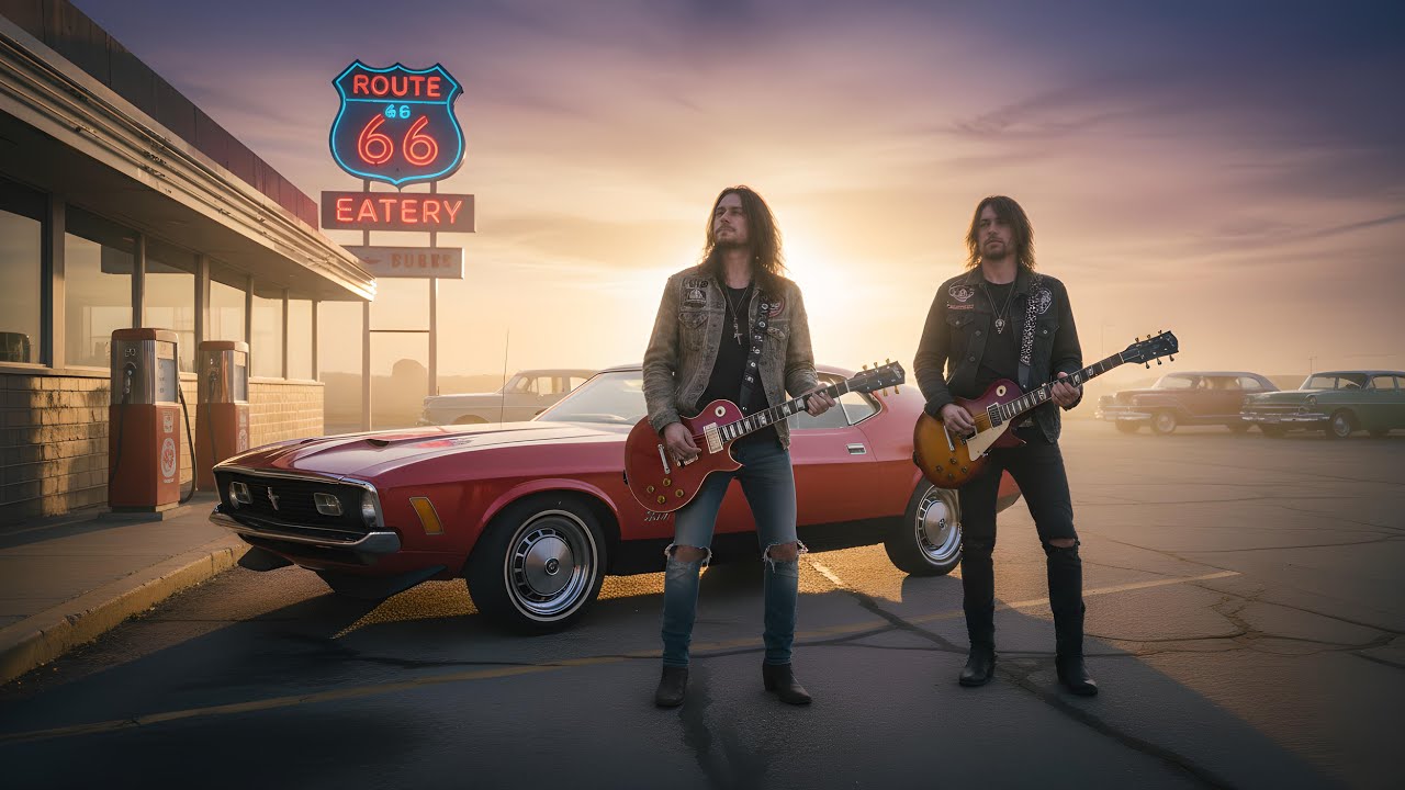 Timeless Anthems of American Classic Rock | Nostalgic Vibes from Route 66
