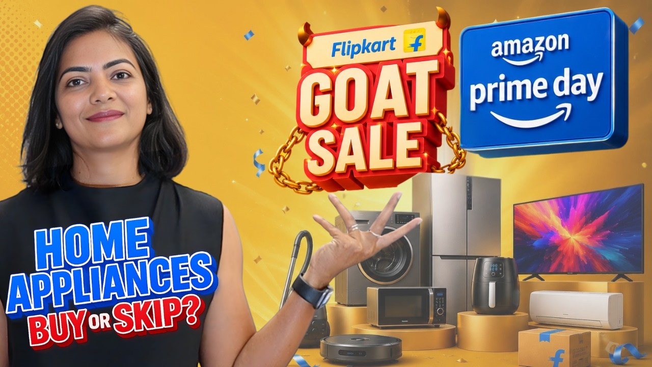 Amazon Prime Day Sale & Flipkart GOAT Sale 2026 | Home Appliance Deals
