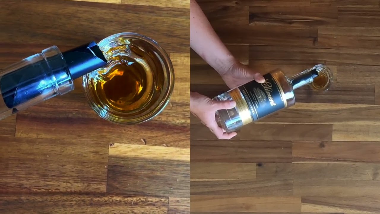 Tutoriel service du spiritueux dans un verre PURE By DELISSEA