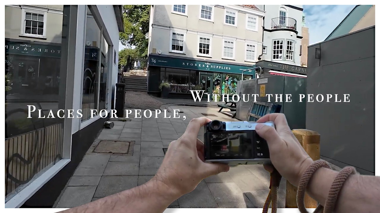 Places for people, without the people - Part 2 of my street photography project.